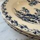 Deep plates Terre de Fer thistles Gien