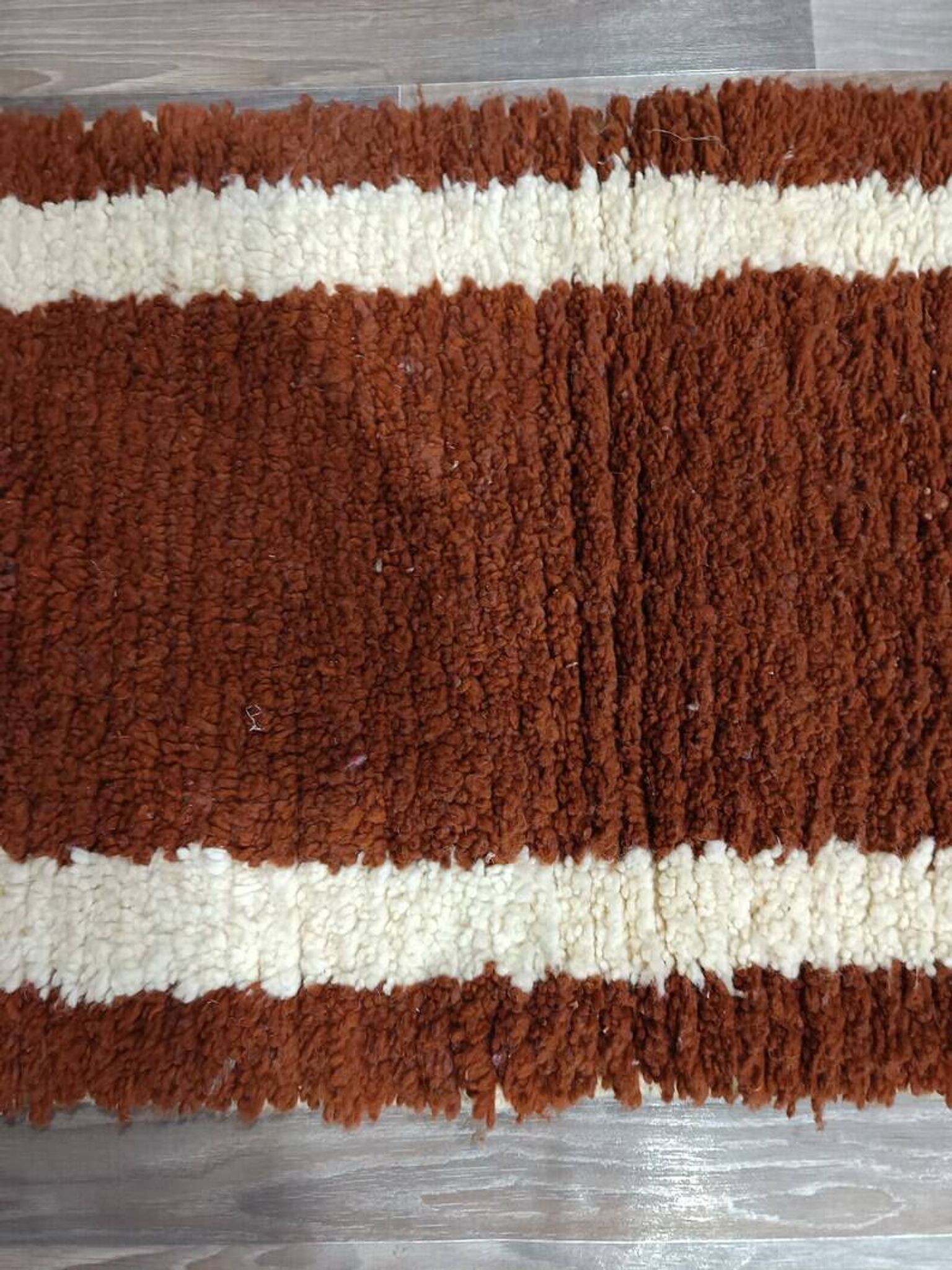 Handmade runner rug 350cm x 70cm