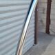 Arch floor lamp by Harvey guzzini 1970