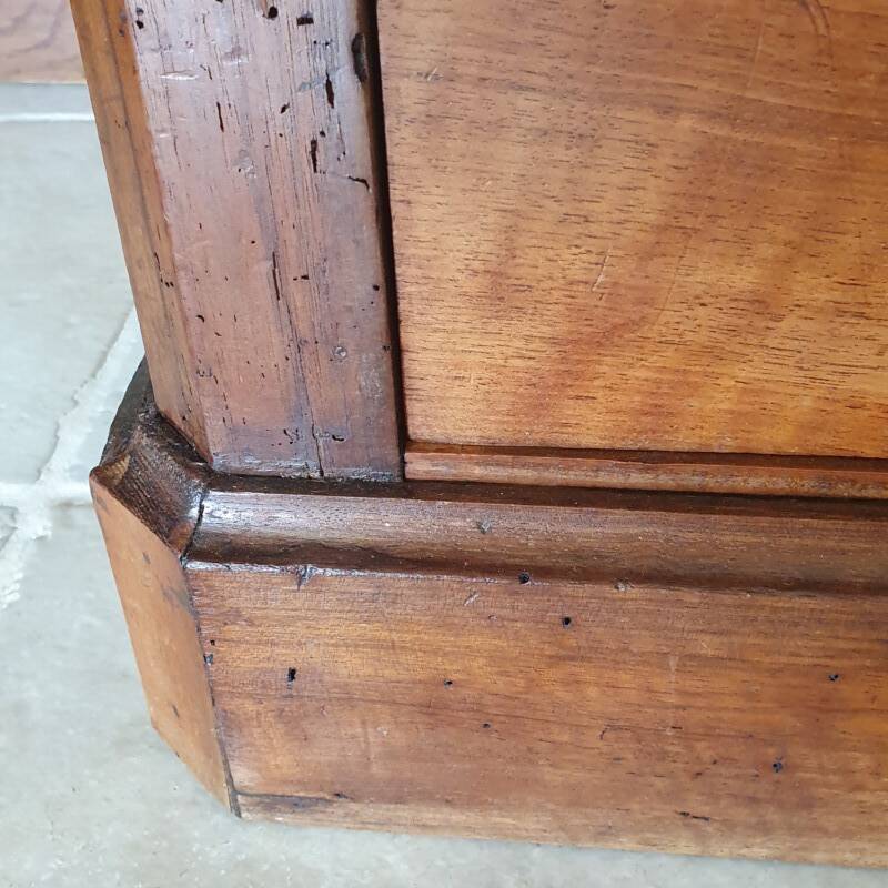 Bureau en chêne et noyer