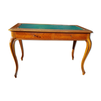 Desk louis xv style walnut