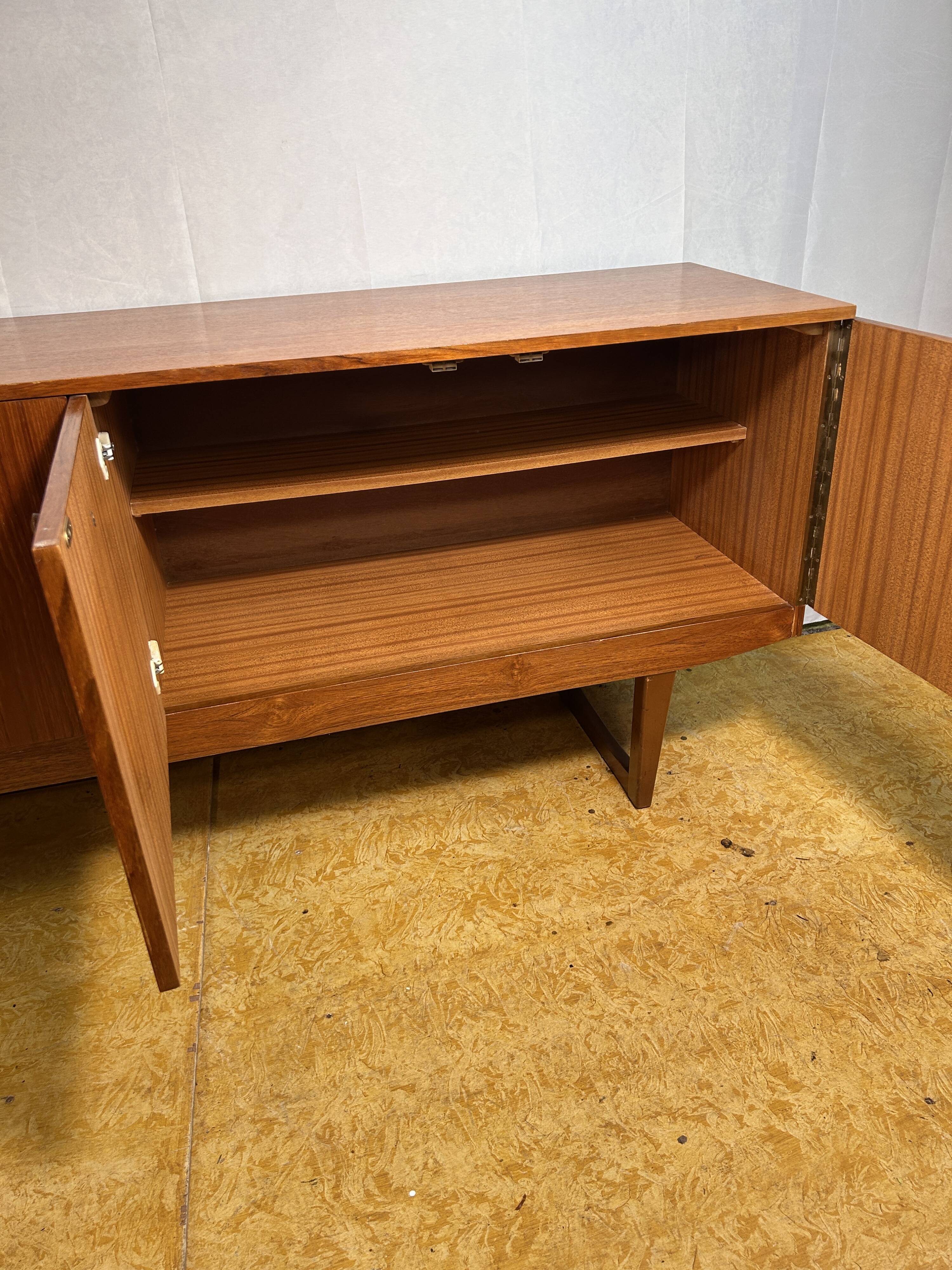 Mid-Century Retro Vintage Teak Sideboard by Beautility 1960s