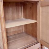 Late 19th century faux bamboo chest of drawers in pichepin
