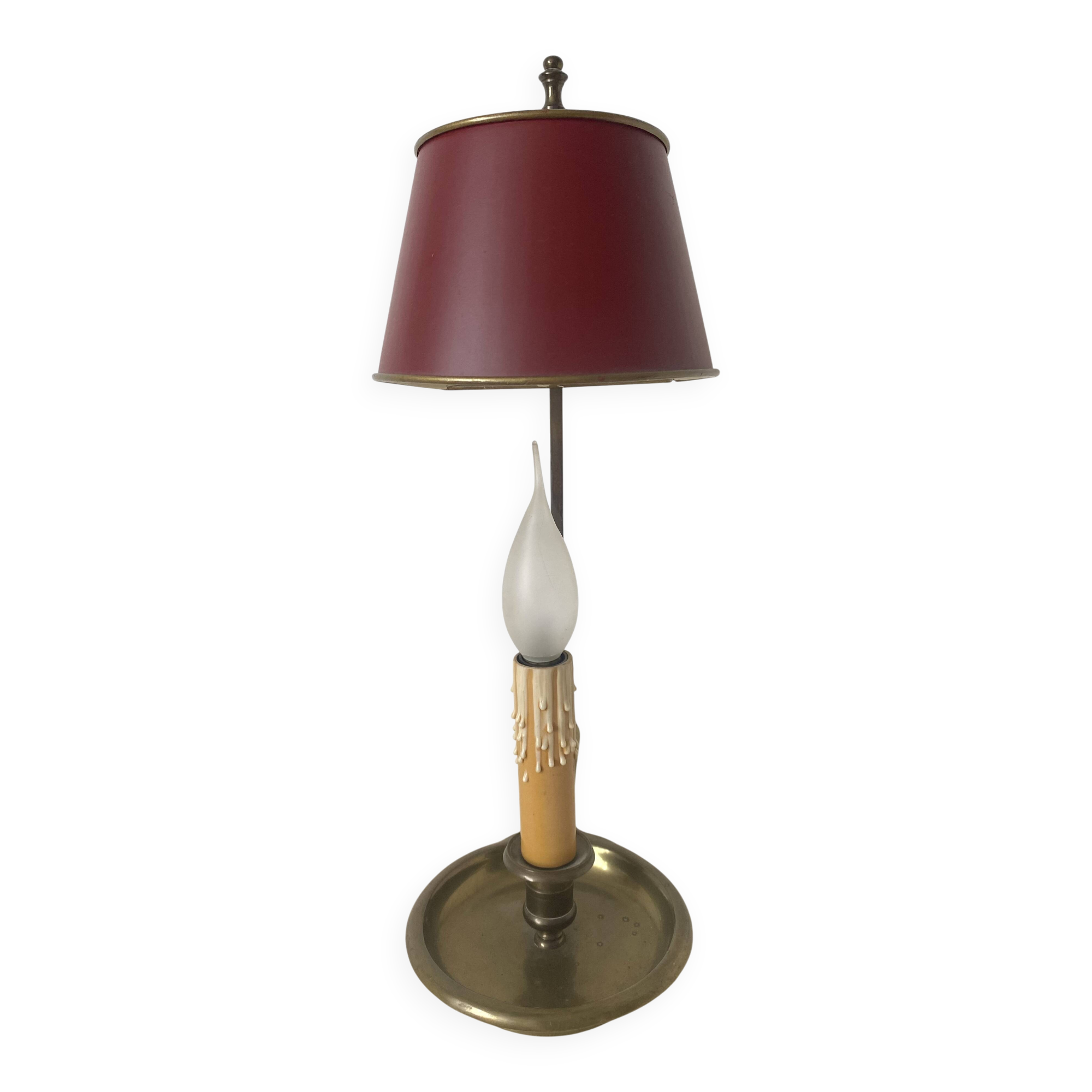 Lampe bouillotte en métal