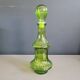 Bouteille empoli en verre vert