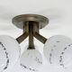 Hillebrand Sputnik Ceiling lamp flush mount , 1970s