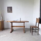 Mountain furniture table made of solid pine
