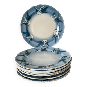 Rares assiettes à dessert - choisy roi