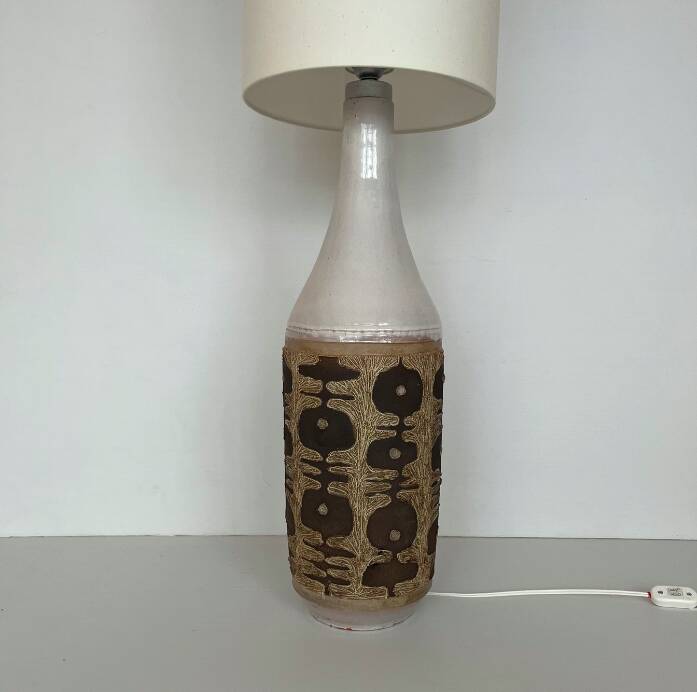 Antique ceramic lamp