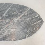 Italian marble leaf shape coffee table, 1980's