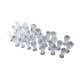 Set 30 glasses Crystal Italy 50