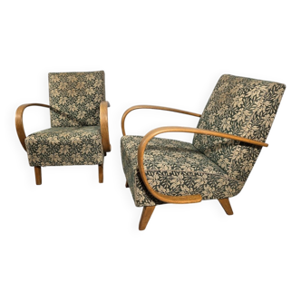 Ensemble de fauteuils vintage par Jindrich Halabala