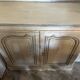18th century sideboard in off-white painted wood