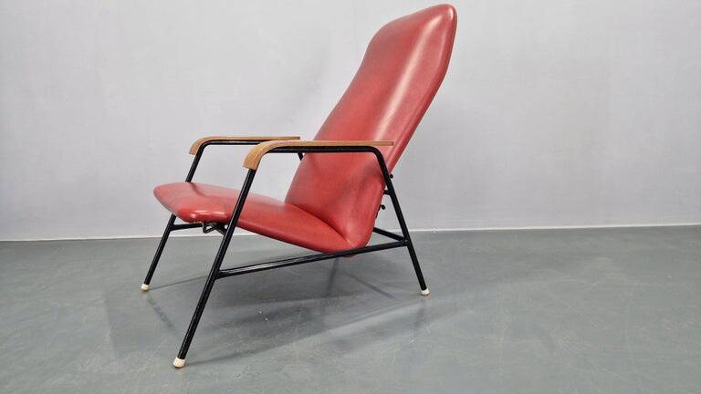 Rare Midcentury Easy Armchair, Sweden, 1960s