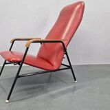 Rare Midcentury Easy Armchair, Sweden, 1960s