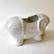 Elephant ceramic cache-pot / planter