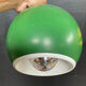 Suspension EyeBall vintage en métal vert