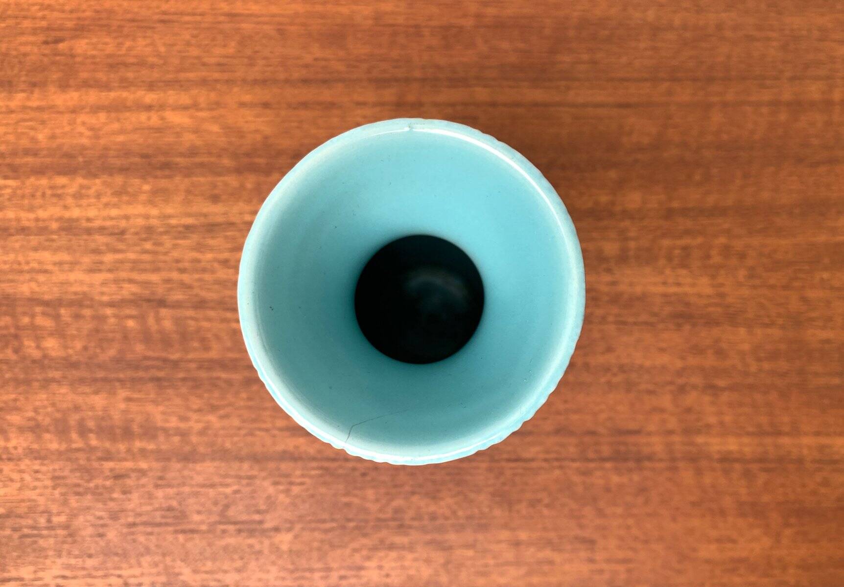 West German pottery vase, mid-century style, 1960s