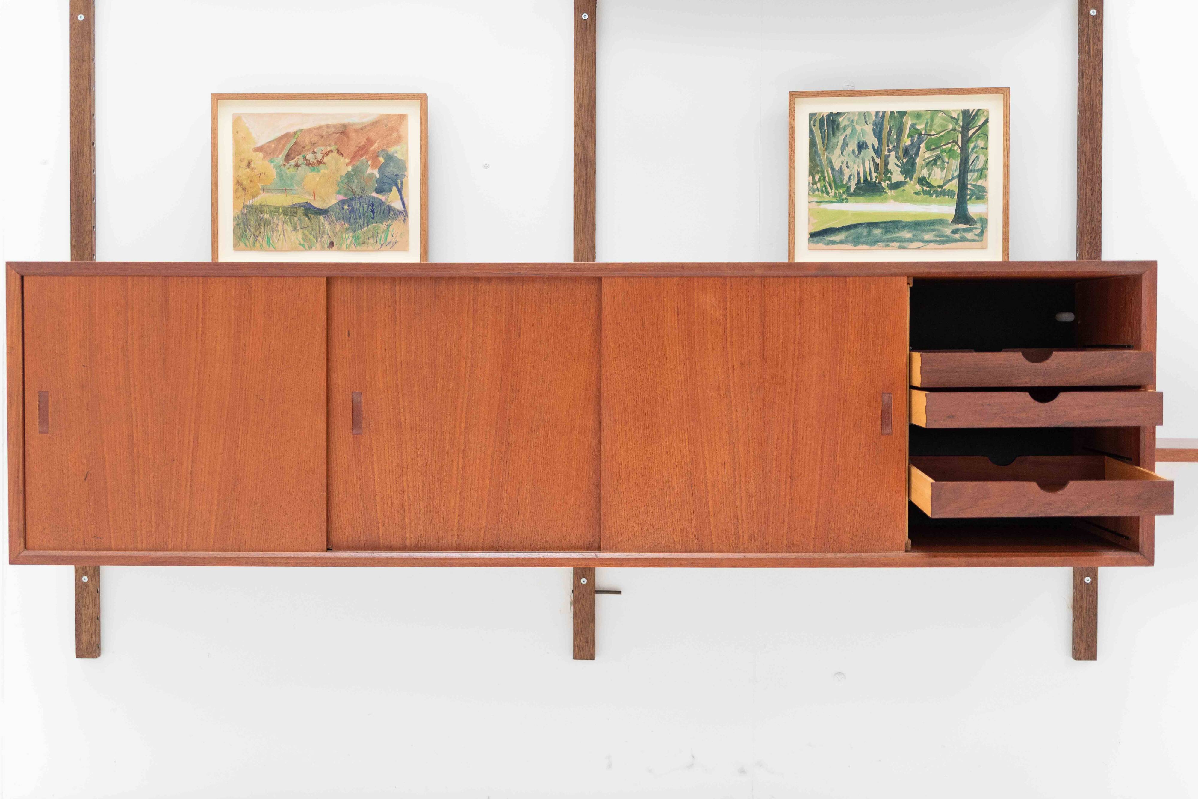 4-Bay Wall Unit by P. Cadovius