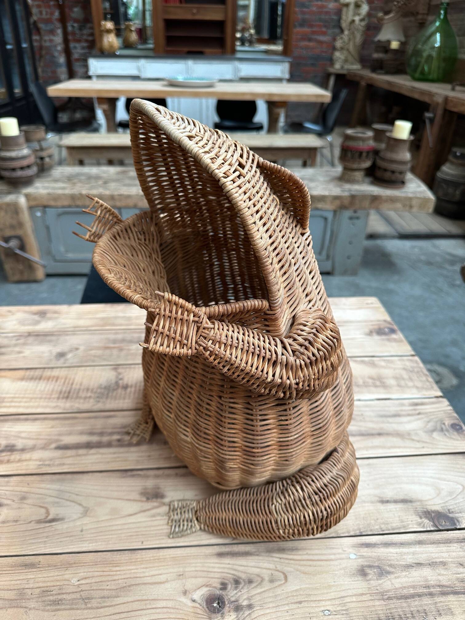 Frog magazine rack by Olivier Cajan