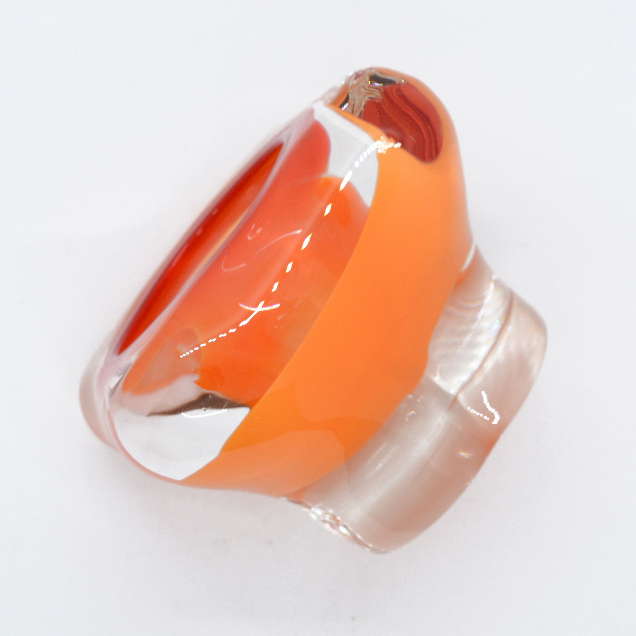 Organic ashtray bowl designed by Karel Wünsch, Czechoslovakia of the 1960s