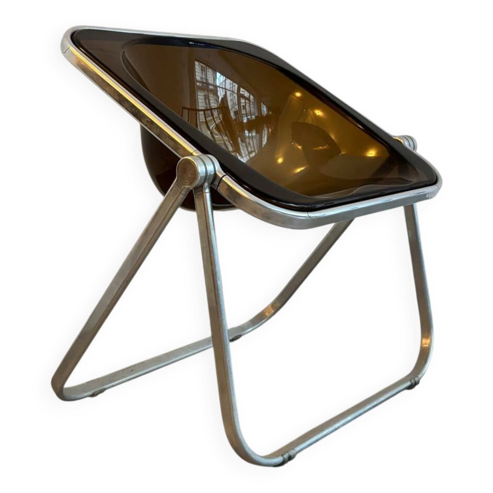 "Plona" armchair by Giancarlo Pieretti for Castelli