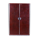 Bauhaus Walnut Wardrobe attributed to Vichr a Spol, Czechia, 1939