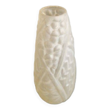 Vase soliflore en verre irisé, période Art déco