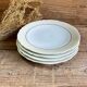 4 Limoges porcelain flat plates LEGRAND France