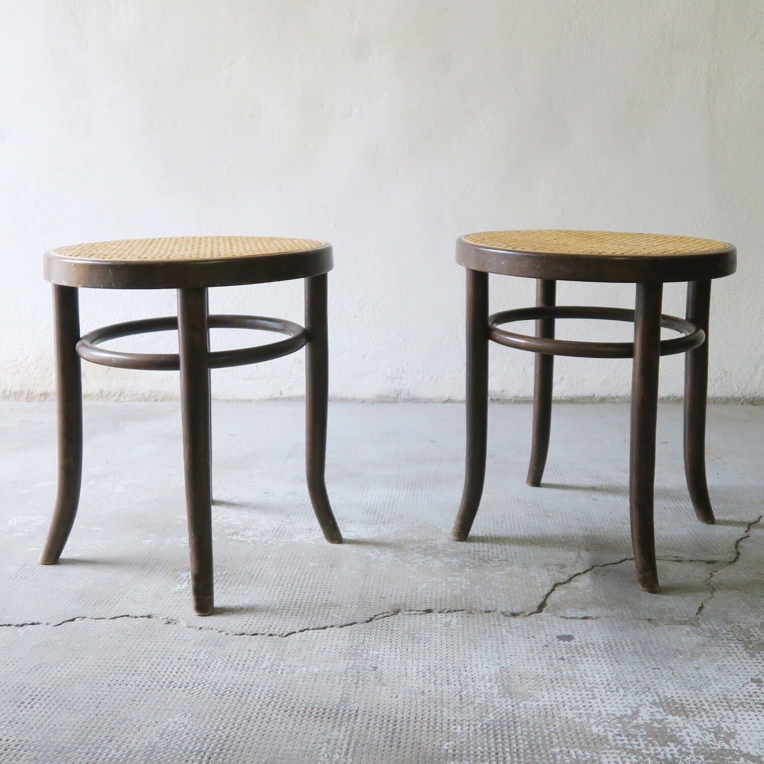 Pair of canning stools