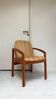 Vintage Danish solid teak wooden chair
