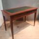 Directoire style desk table with 2 drawers