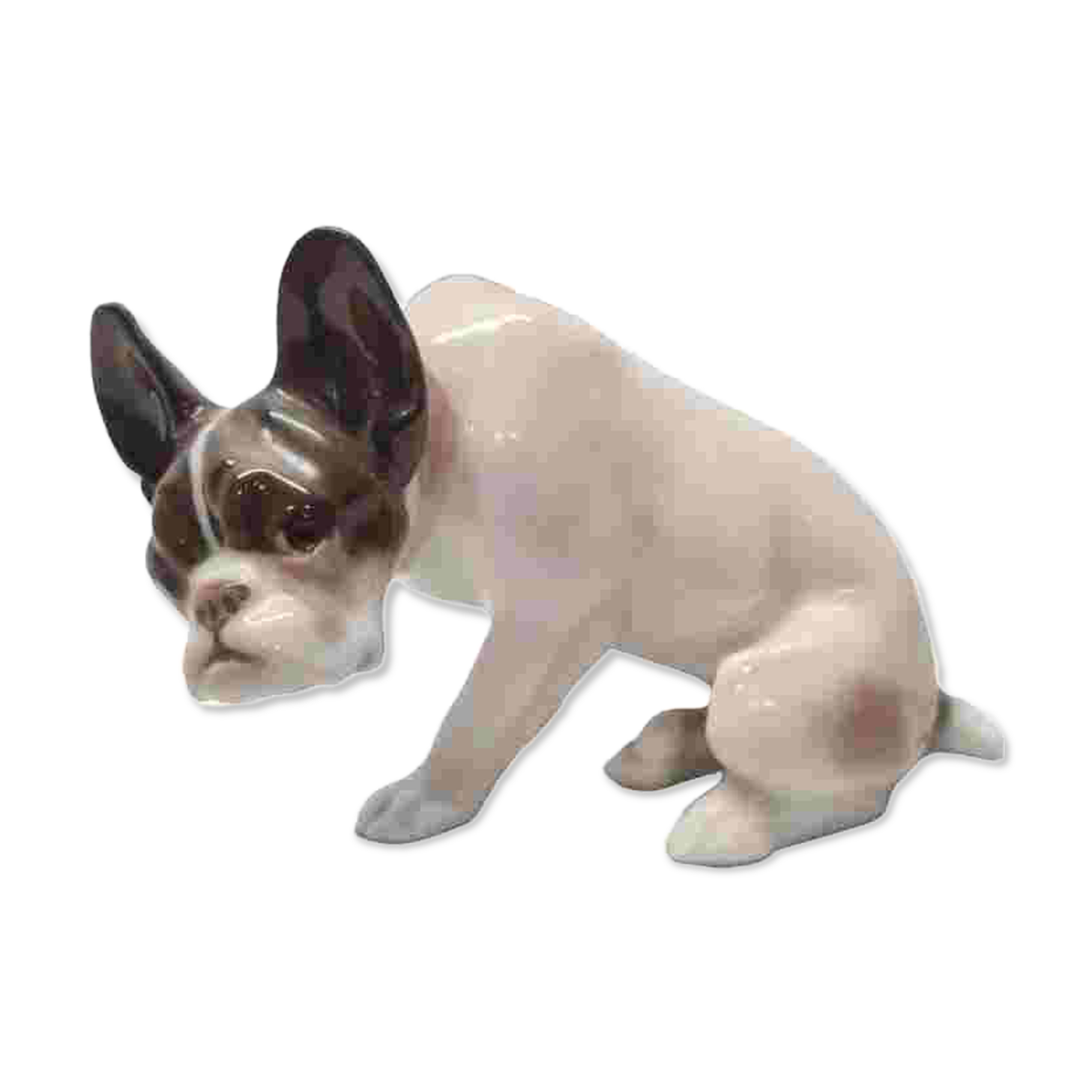 F. Diller Porcelain French Bulldog Rosenthal, 1930s