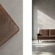 Mid-Century Danish Modern 2-Seater Brown Leather Sofa 3330 by  Arne Vodder