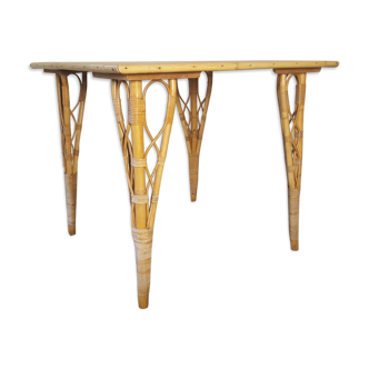 Rattan table 1960