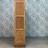 Display cabinet with hanging space