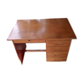 Bureau en bois années 1960