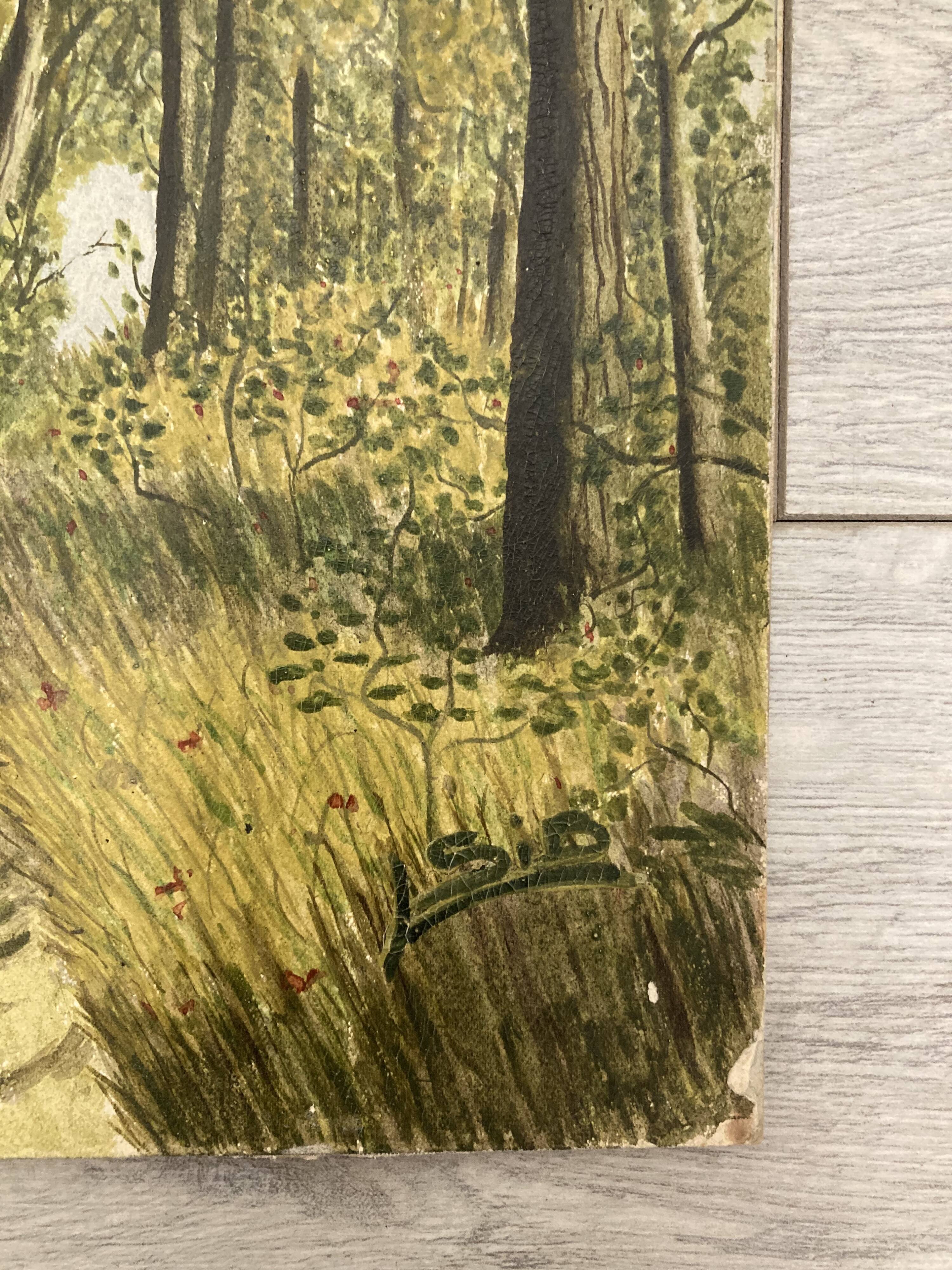 Aquarelle vintage