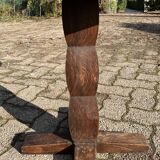 Oak pedestal table 1950