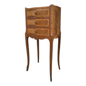 Louis XV style bedside table