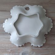 White porcelain platter