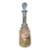 Carafe a liqueur peint et emaille a decor de roses art de la table deco