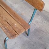 Kindergarten bench for children manufactured 1950