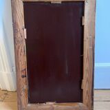 Old gold mirror