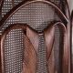 Paire de paravents en rotin