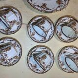 Service à dessert signé William Alsager Adderley, 25 pièces