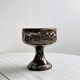 Vintage ceramic footed bowl