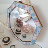 Vintage octagon mirror