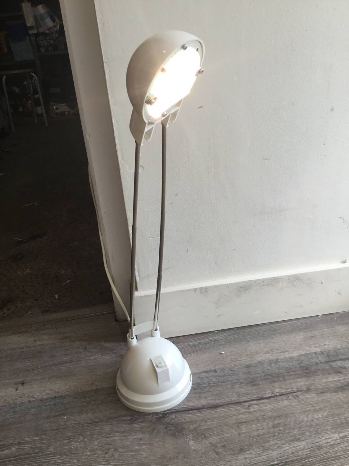IKEA vintage white Espressivo lamp
