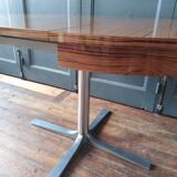 Vintage round table with extensions 1970